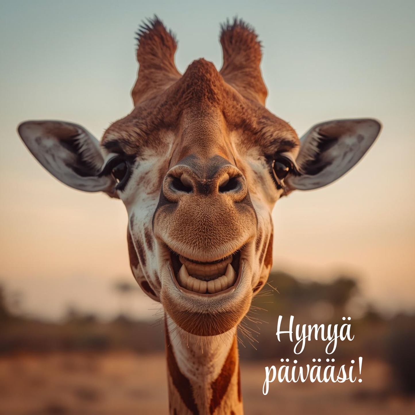 Jääkaappimagneetti - Hymyä päivääsi