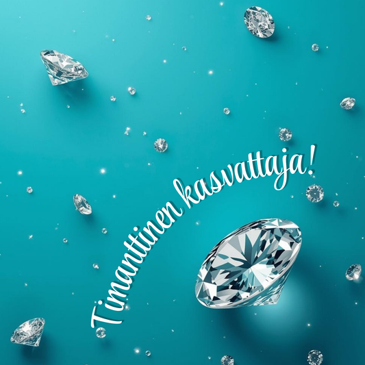 Jääkaappimagneetti - Timanttinen kasvattaja