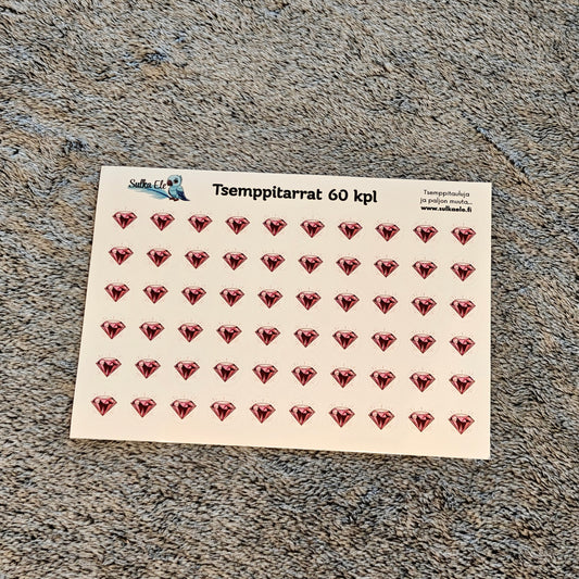 Tsemppitarra Timantti pinkki